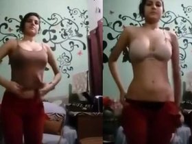 Indian girlfriend reveals her sensual side in a steamy video for her partner