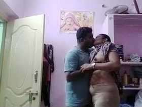 Aroused Indian couple shares intimate moments and oral sex