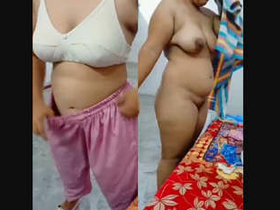 Indian woman's spouse films her in clothes, then she showers