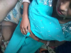 Getting ready to have sex with Randi bhabi while using a condom