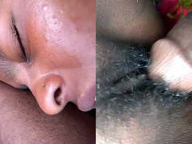Attractive pair engages in open-air lovemaking near townsfolk