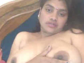 Deepa's intimate moment in a traditional sari