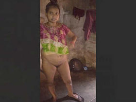 Indian wife's sensual performance caught on camera by her husband