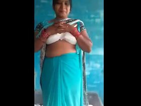 Village woman with large breasts experiences thrilling ride