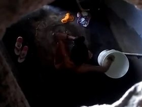 Sensual shower shared with enticing neighbor
