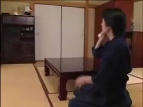 Intimate encounter with a young Japanese woman