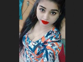 Adorable Indian wife indulges in playful activities in the bedroom