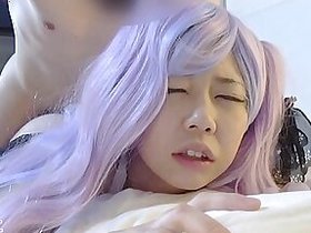 Mankering Japanese cosplay teenage unprofessional sex guy
