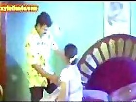 Indian beauty Uma shows off her breast in Telugu video