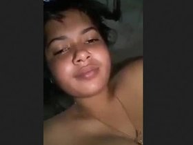 Indian wife with an enticing face and seductive charm