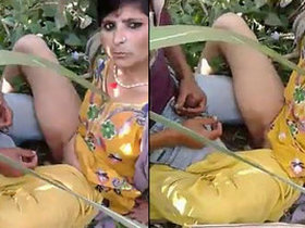 Indian escort pleases her young clients with outdoor sex and Hindi dialogue