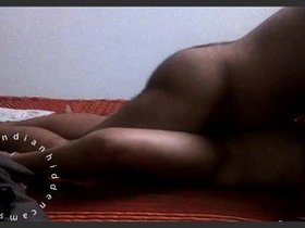 Sandharia bhabhi's intimate night with her lover on the bed