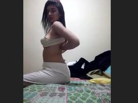 Maal's form-fitting suit opens up for your viewing delight