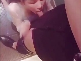 Beautiful girl get fucked with her boy friend on her birthday at KTV
