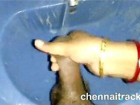 Desi bengali boudi helping devar to release his cum