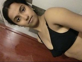 An Indian beauty bares all in a seductive display