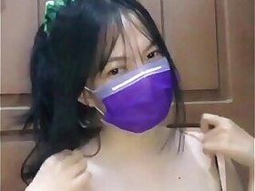 Indonesian girl show boobs