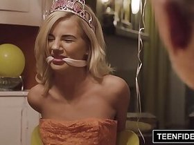 TEENFIDELITY Tiny Teen Bella Rose Fucked Hard and Facialed