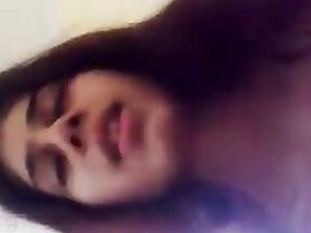 Cute college student enjoys romantic home sex with boyfriend