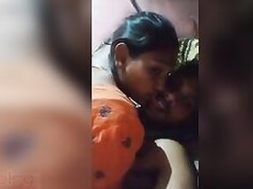 Desi's wife kisses her XXX lover on camera and jumps on his cock in close-up