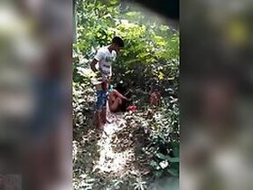 XXX clip of a lustful young man deeply penetrating Desi's pussy