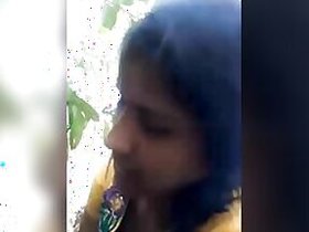 Outdoor video with Desi girl riding a penis