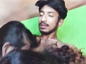 Two Indian hillbilly sluts love serving their big cock XXX