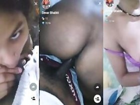 Slutty Desi Indian girl sucks reverse cowgirl cock after XXX blowjob