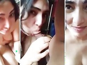 Hot sister Paki gives her brother a blowjob in the nude