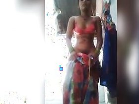 Nasty Indian girl shitting and peeing