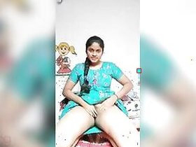 Super hot chick Desi XXX jerks her sweet pussy hole in a teenager's pussy on camera