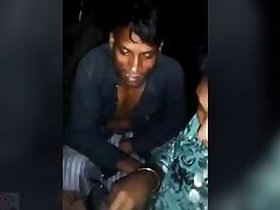 XXX video of a Bangladeshi Indian woman being fucked in the open air