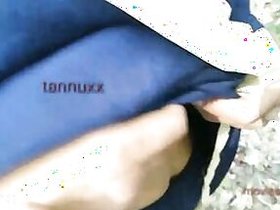 Amateur Desi guy manages to fuck outdoors XXX snatch