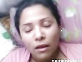 Bulky Pretty Aunty Aunt Having Missionary Sex and Oral Sex