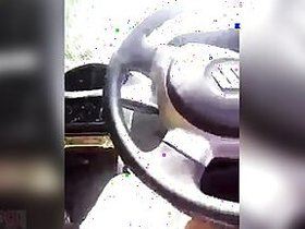 A scene from a Bengali sex movie in a car that will lift your sexy mood to the core