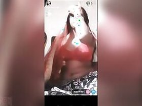 Hot sexy desi XXX girl sucks her dick live on camera MMS
