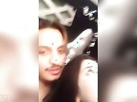 Hot Punjabi beauty Ally with big tits squeezed MMC