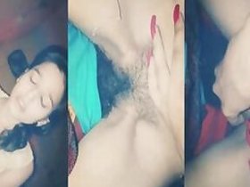 Desi warmonger riding her boyfriend's big dick at home