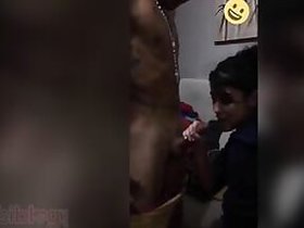 Crazy Tamil Desi girl plays with her dick MMC