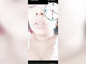 Busty slut filming herself for her XXX viewers in MMC video