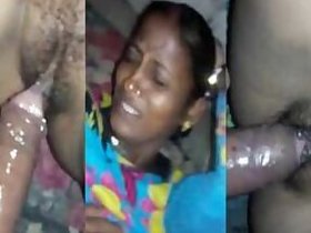 Dehati bhabhi at home with Devar