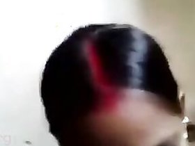 Unprofessional abode wife gives blowjob and gets cum in her constricted hole