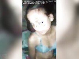 Amateur girl Desi with her cousin-in-law at home