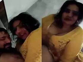 Chubby fatty Bhabhi rides a cock