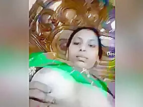 Today exclusively Desi Bhabhi shows off her tits and pussy