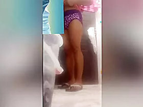 Desi Bhabha's exclusive bathing today