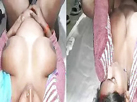 Dark-skinned bhabhis with big tits have hard sex viral MMC