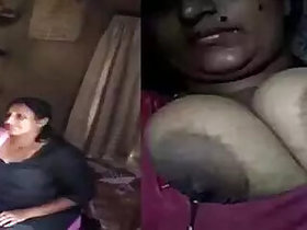 Mallu Ceci flaunts her naked body to a friend