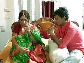Indian beautiful new wife shared by impotent husband! To hell with the wife!!!