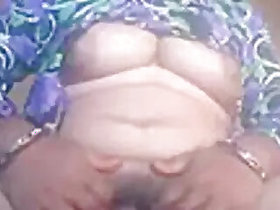 Dehati's solo show with big breasts